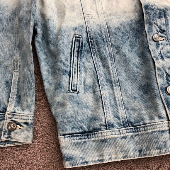 Lee Vintage Modern Ombre Oversized Denim Jacket - Picture 6 of 11